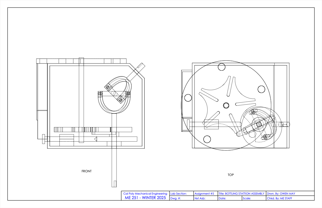 Geneva wheel mechanism assembly